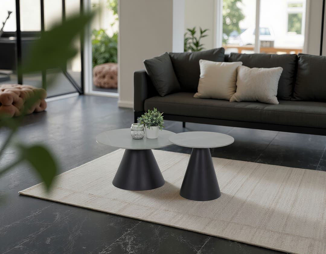 HELA Couchtisch DUSTIN | Grau