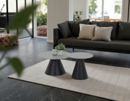 HELA Couchtisch DUSTIN | Grau