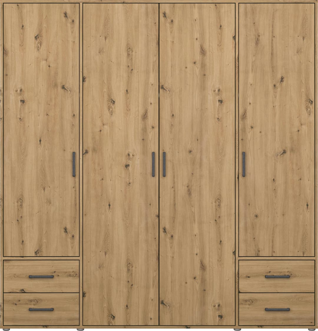 rauch VOYAGER Kleiderschrank | Holztöne