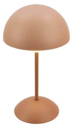 Briloner Leuchten LED Außen-Tischleuchte KUGLE 7578014 | Braun