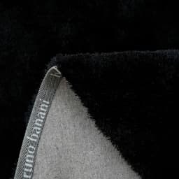 Bruno Banani Hochflor-Teppich Dana Bean shape | Schwarz