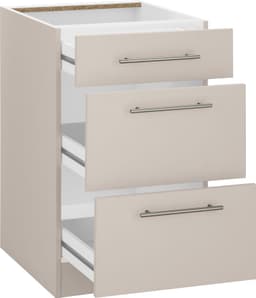 wiho Küchen Unterschrank Cali | Beige