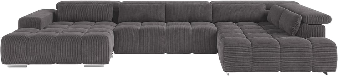 COTTA Wohnlandschaft Orion U-Form | Grau