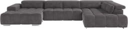 COTTA Wohnlandschaft Orion U-Form | Grau