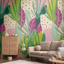 living walls Vliestapete Karierte Tapete | Mehrfarbig 2