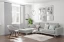 HOMING Schiebegardine Manhattan | Silber 2