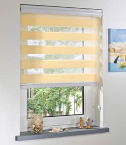 Doppelrollo Duo-Rollo mit Blende | Orange