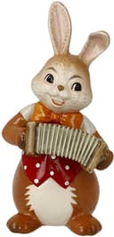 Goebel Osterhase Figur Hase - Frecher Musikant | Mehrfarbig