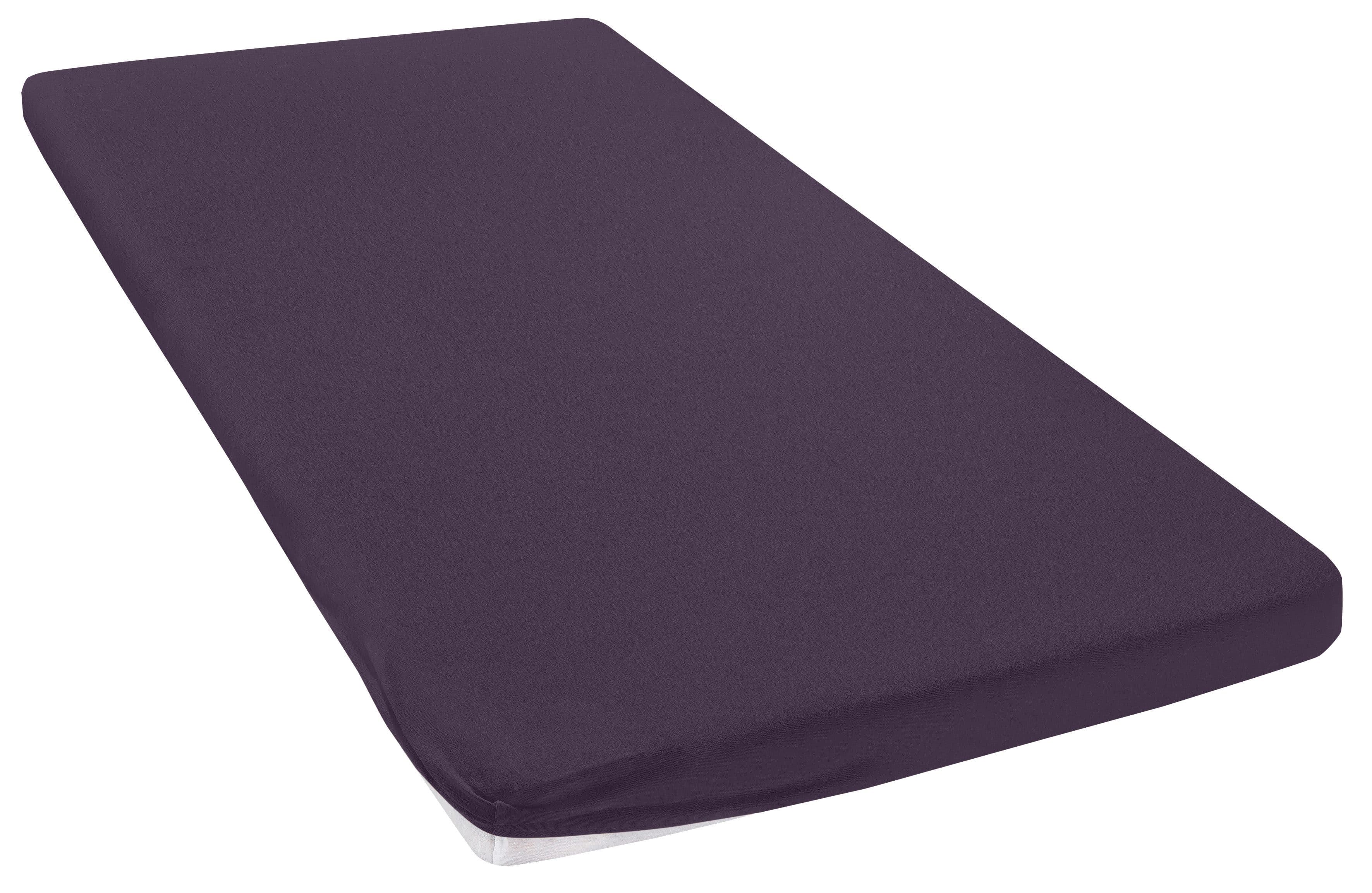 OTTO home Spannbettlaken Topper Basic | Lila