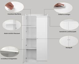 OTTO home Aktenschrank Aalborg | Weiß