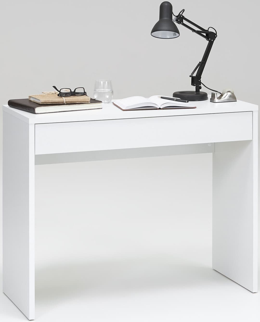 FMD Laptoptisch Checker | Weiß