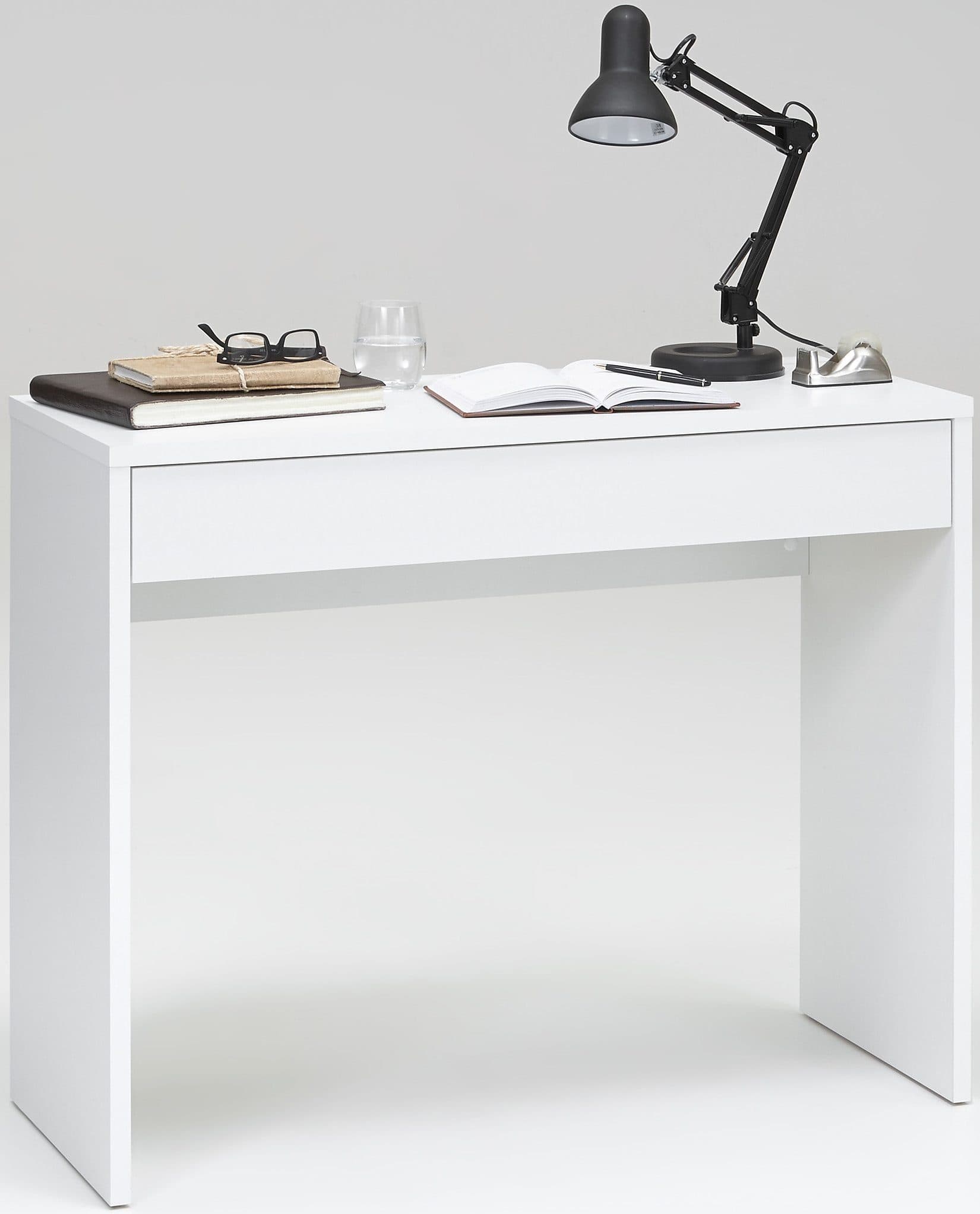 FMD Laptoptisch Checker | Weiß