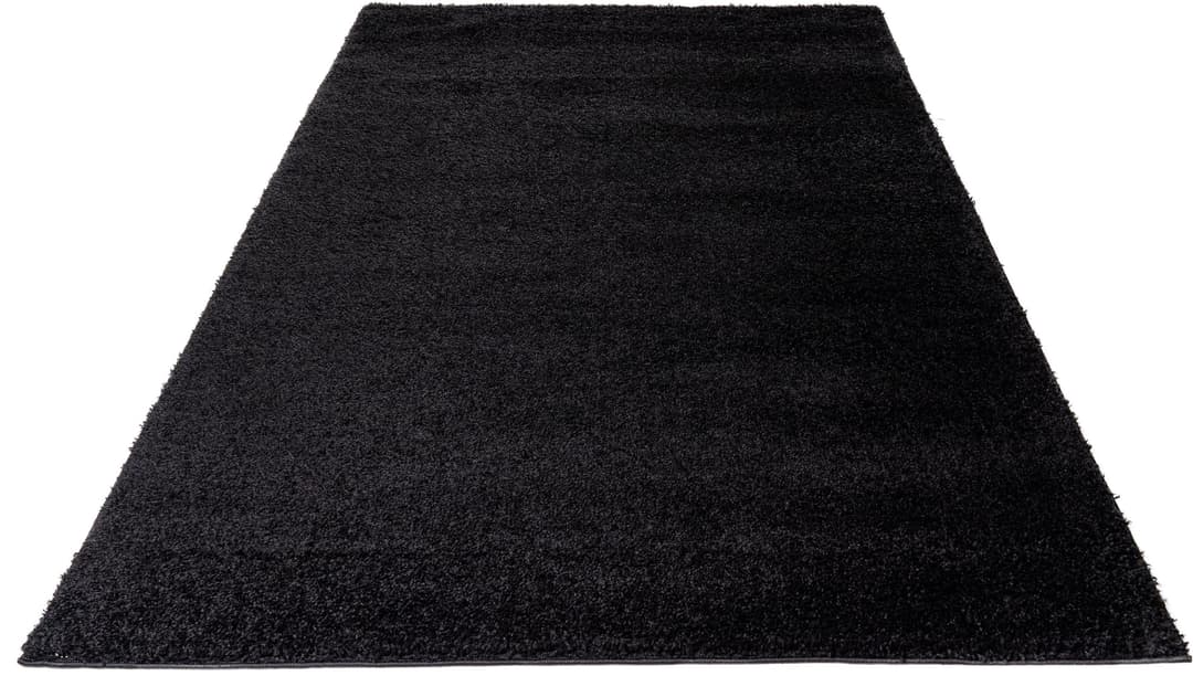 OTTO home Hochflor-Teppich Viva Shaggy | Schwarz