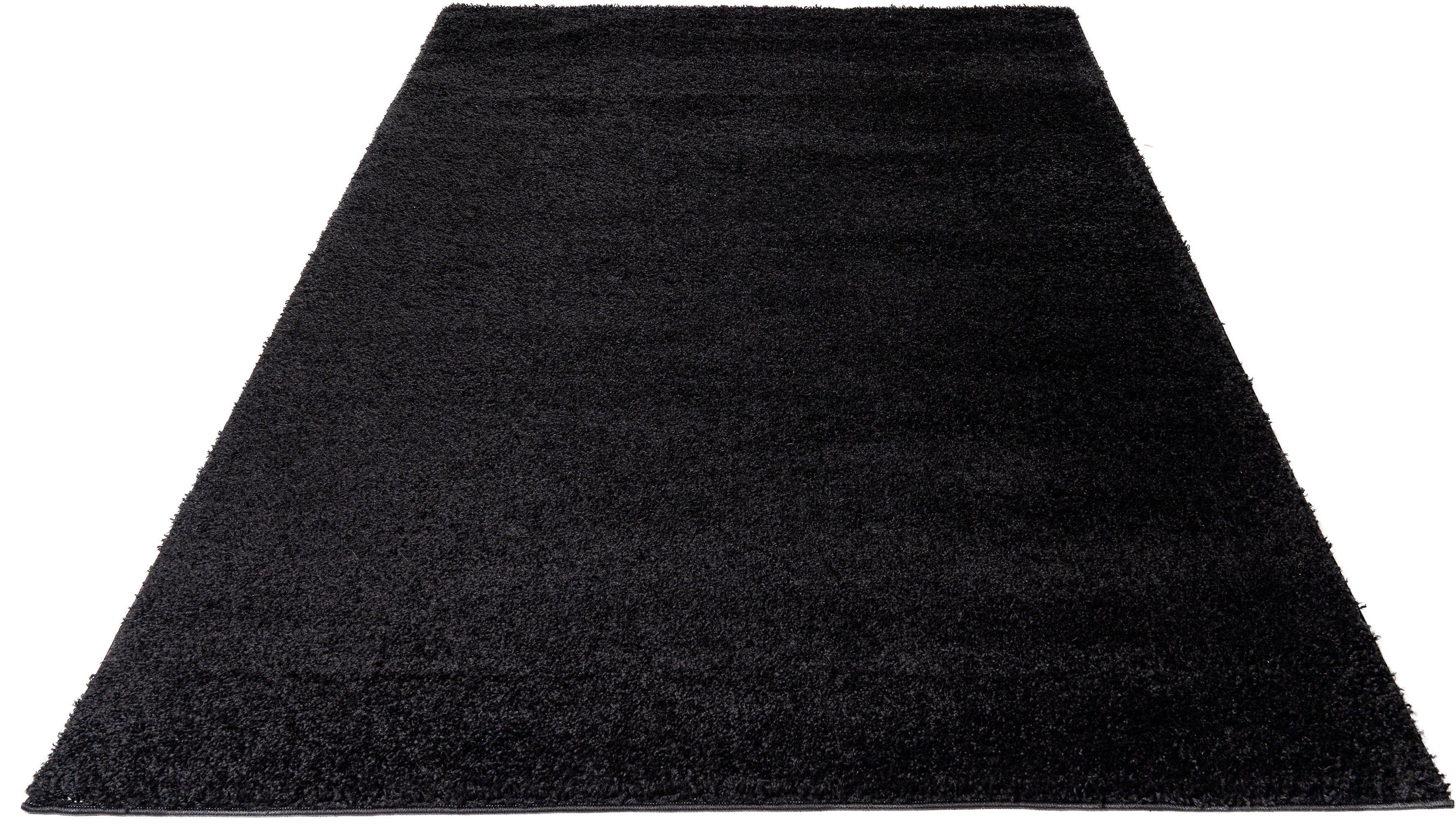 OTTO home Hochflor-Teppich Viva Shaggy | Schwarz