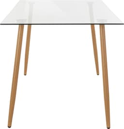 OTTO home Glastisch Miller | Transparent