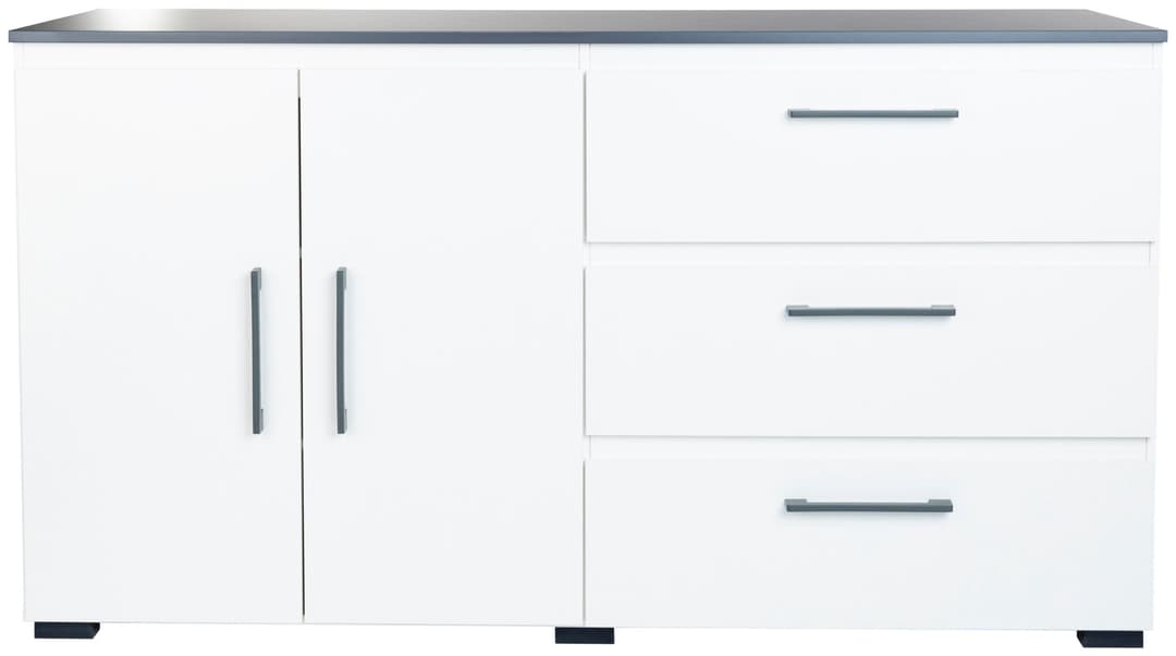 Home affaire Kombikommode Borneo 40 WA Kommode | Weiß