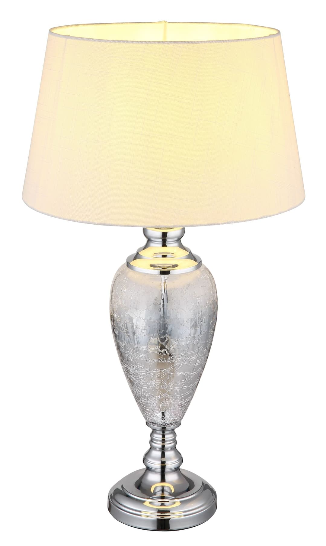 GLOBO LIGHTING Tischleuchte LEILA | Silber
