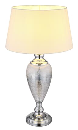 GLOBO LIGHTING Tischleuchte LEILA | Silber