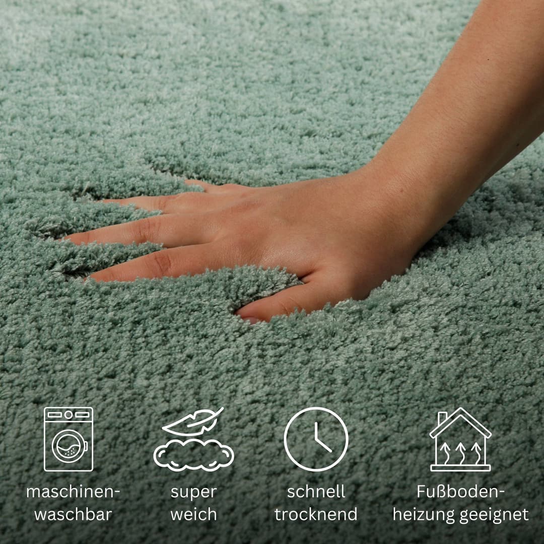 OTTO home Badematte Kaarin | Grün