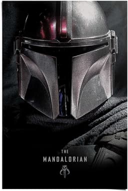 Reinders! Poster The Mandalorian Star Wars | Schwarz