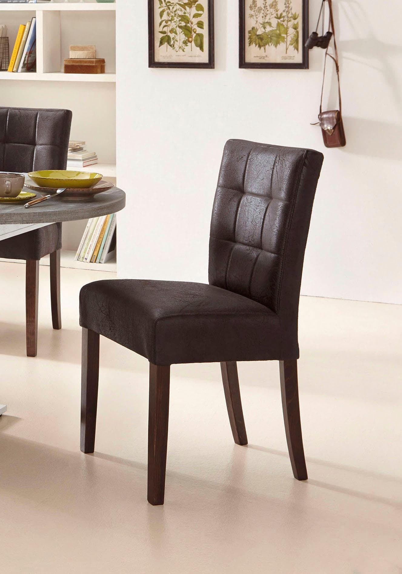OTTO home 4-Fußstuhl Talia | Braun