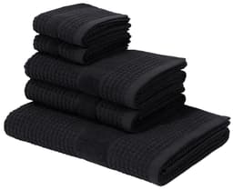 KangaROOS Handtuch Set Summer | Schwarz