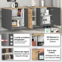 OTTO home Sideboard ISEO | Mehrfarbig 3