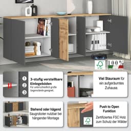 OTTO home Sideboard ISEO | Mehrfarbig