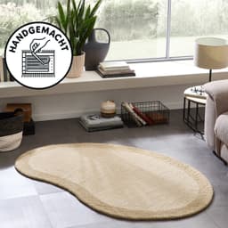 THEKO Wollteppich Gabbeh Super | Beige