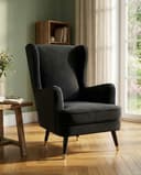 Home affaire Ohrensessel ZILLER | Schwarz