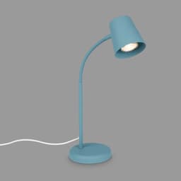 Briloner Leuchten SKRIVA Tischleuchte | Blau