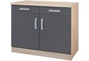 KOCHSTATION Unterschrank KS-Toronto | Braun