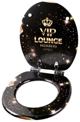 Sanilo WC-Sitz VIP Lounge | Schwarz