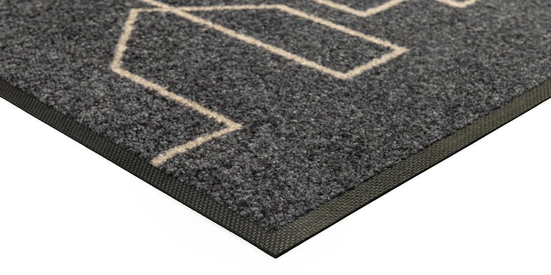 wash+dry by Kleen-Tex Fußmatte Linestreet | Grau