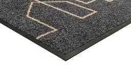 wash+dry by Kleen-Tex Fußmatte Linestreet | Grau
