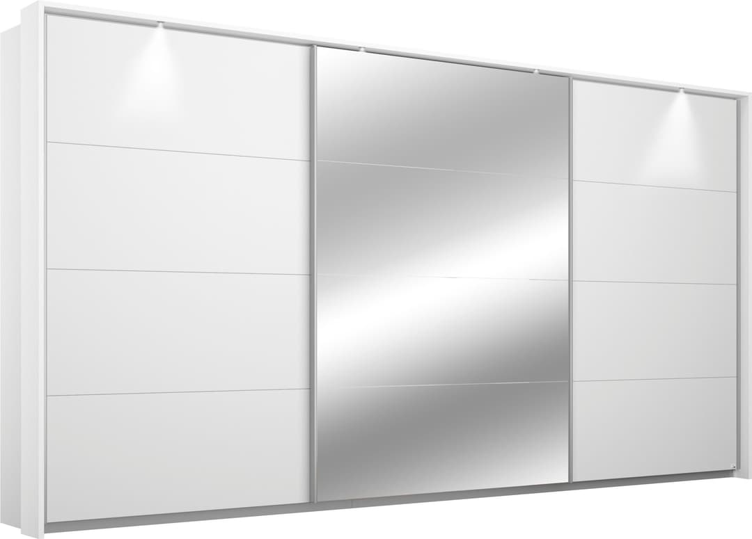 rauch Schwebetürenschrank Cortona | Weiß