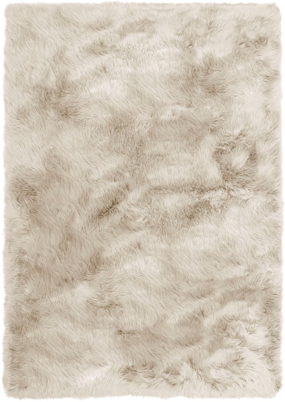 OTTO home Hochflor-Teppich Valeria | Beige