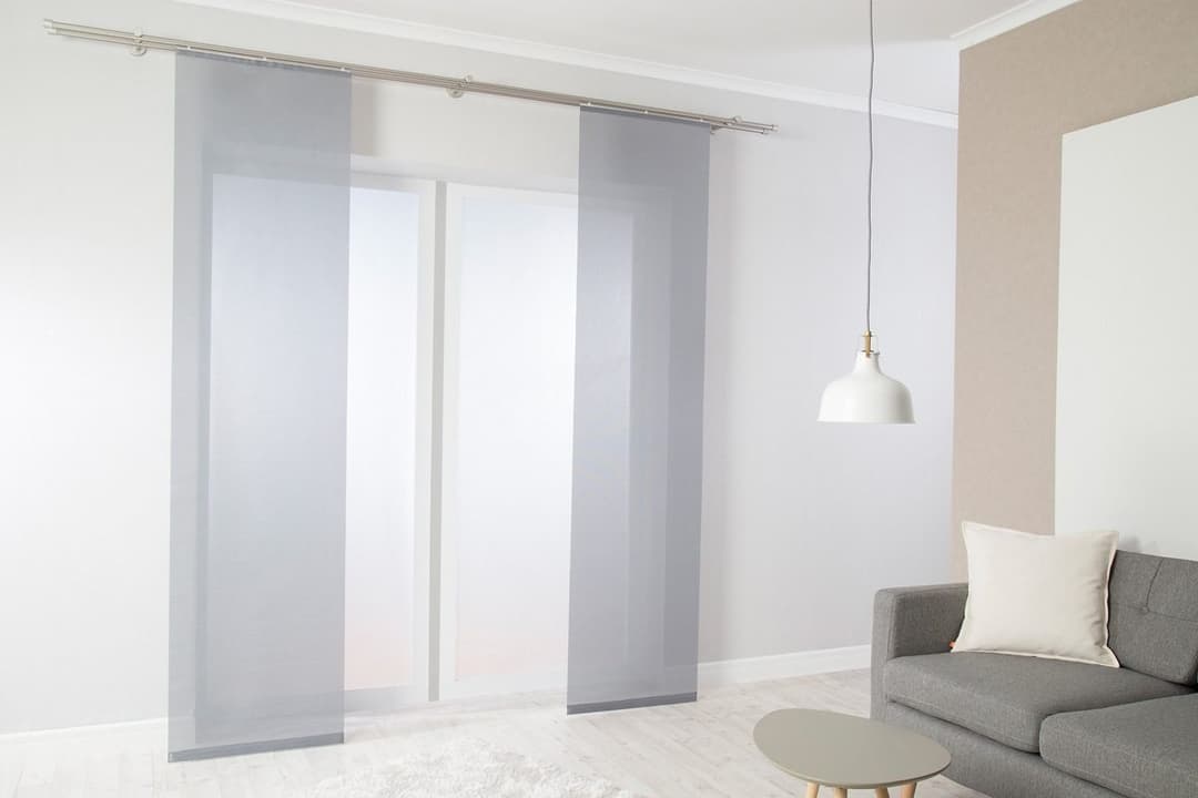 HOMING Schiebegardine Manhattan | Silber