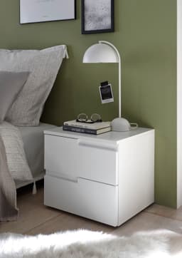 Schlafkontor Nachtkommode Spice | Weiß