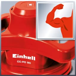 Einhell CC-PO 90 Poliermaschine | Rot