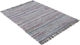 carpetfine Teppich Kelim Chindi | Grau