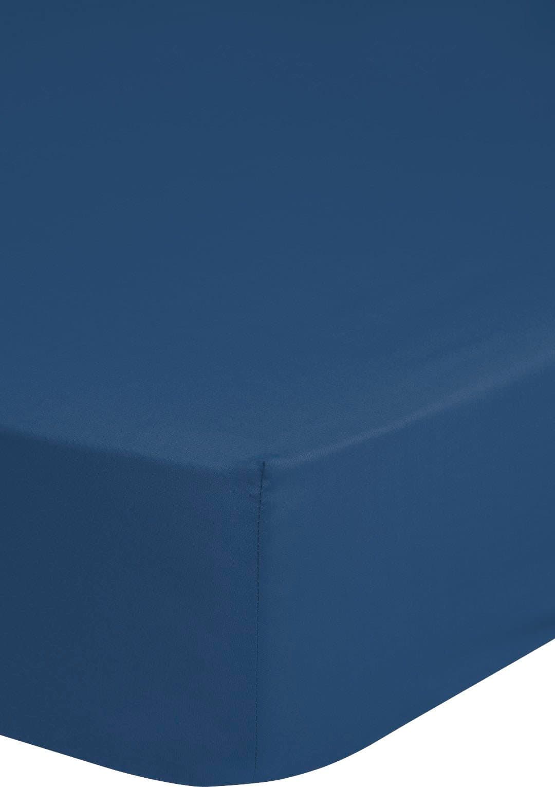 Good Morning Spannbettlaken Renforcé | Blau