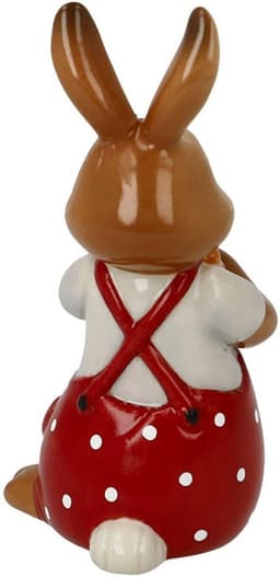 Goebel Osterhase Figur Hase - Süßer Flötenspieler | Mehrfarbig