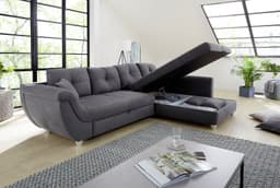 Jockenhöfer Gruppe Ecksofa Maranello | Grau