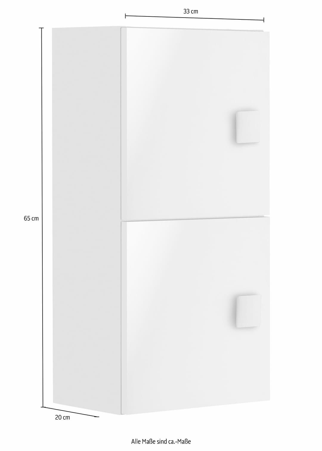 Schildmeyer Hängeschrank Quadra | Weiß