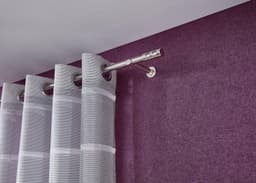 Good Life Vorhangstange Cartucho | Silber