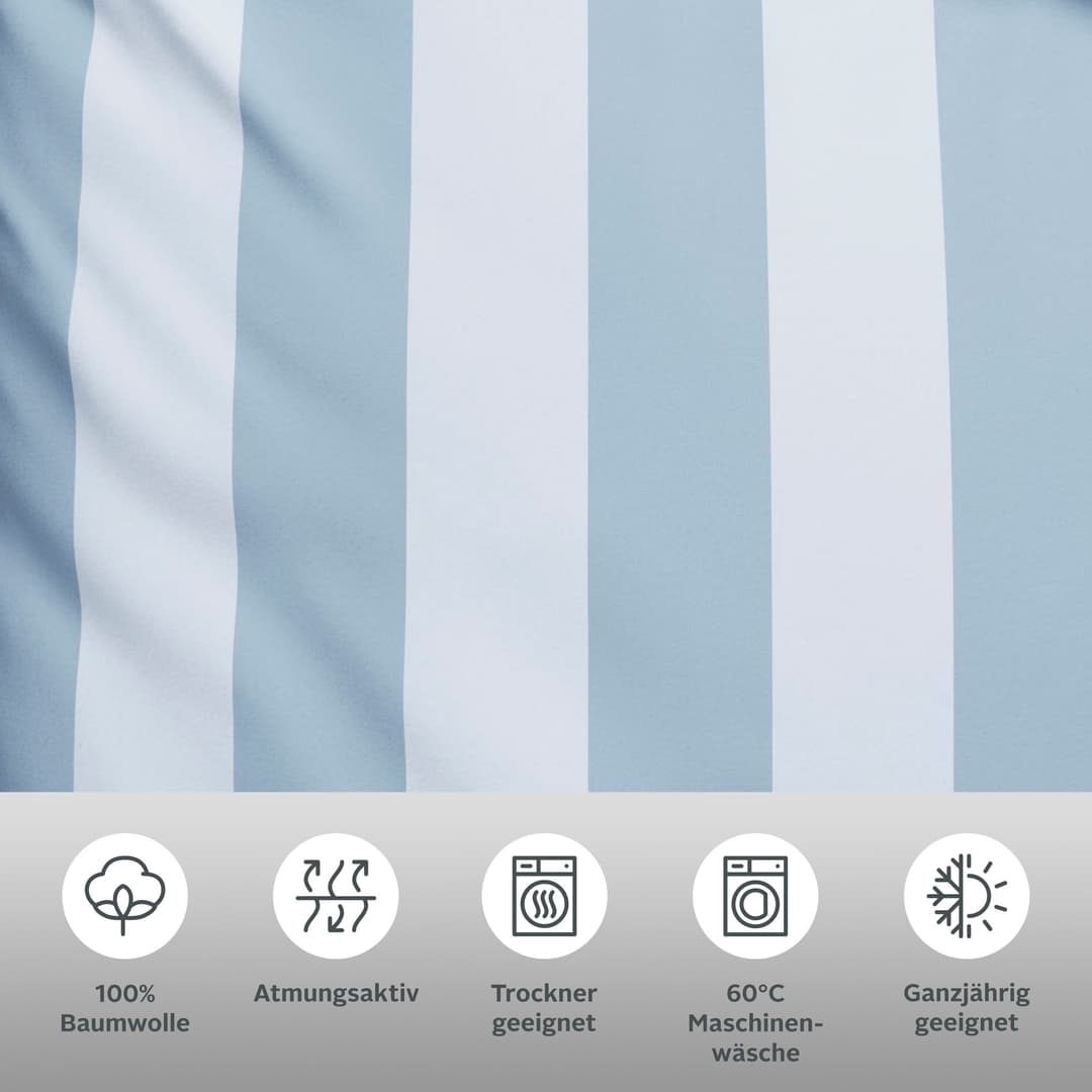 OTTO home Bettwäsche Sari | Blau