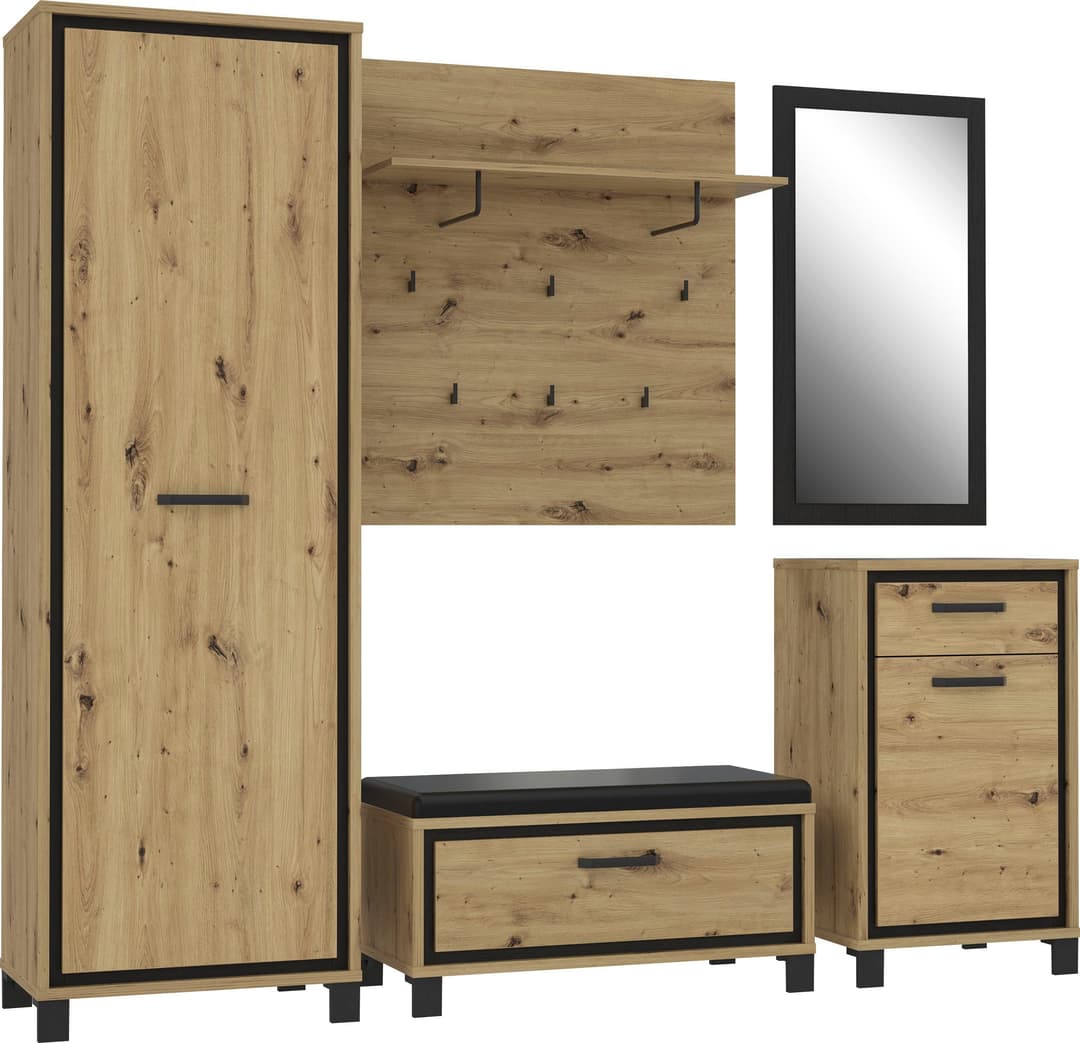 FORTE Schuhkommode Trondheim | Holztöne