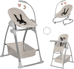 Hauck Sit N Relax 3in1 Hochstuhl | Beige