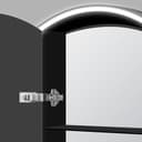Talos Badezimmerspiegelschrank Talos Black Nova | Schwarz 5